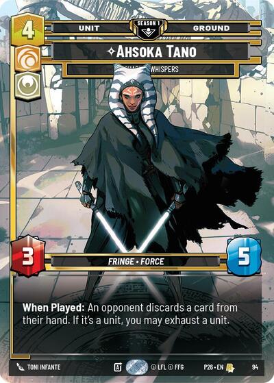 Ahsoka Tano - Chasing Whispers (94) - Foil