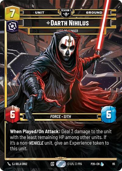 Darth Nihilus - Lord of Hunger (95) - Foil