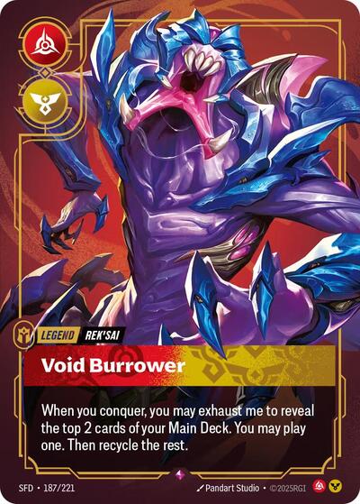 Rek'sai - Void Burrower - Foil