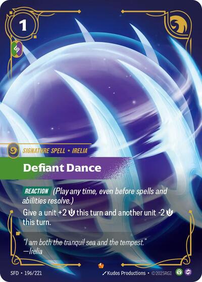 Defiant Dance - Foil
