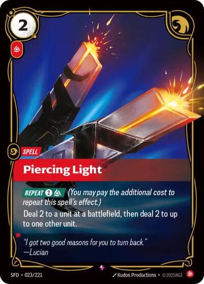 Piercing Light - Foil