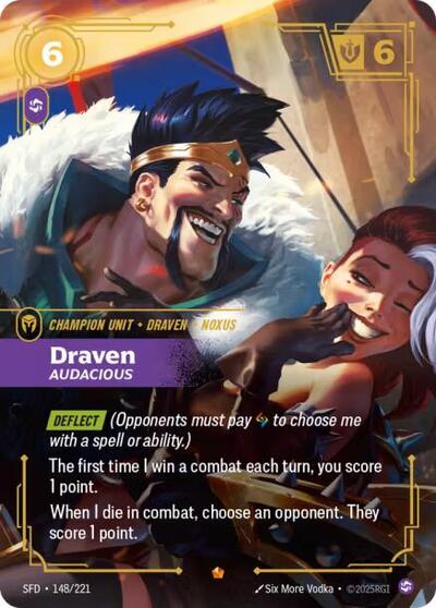 Draven - Audacious - Foil
