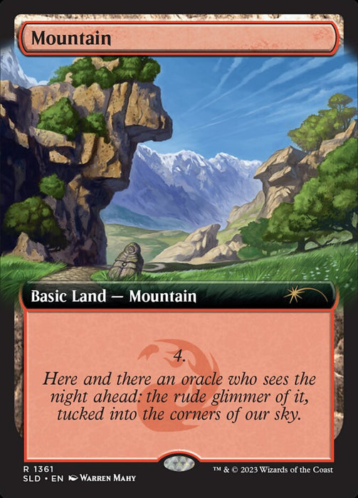 Mountain - Extended Art (Foil)