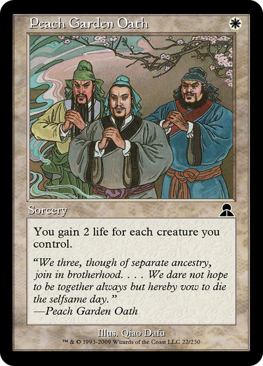 Peach Garden Oath (Foil)