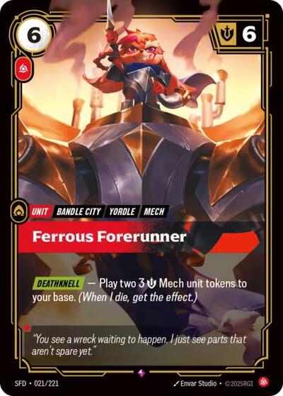 Ferrous Forerunner - Foil