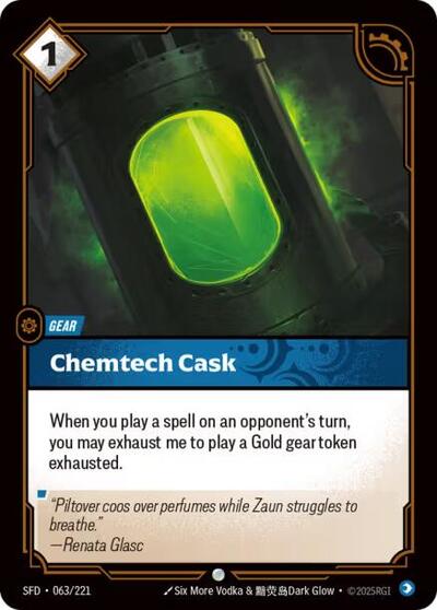 Chemtech Cask - Foil