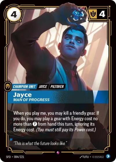 Jayce - Man of Progress - Foil