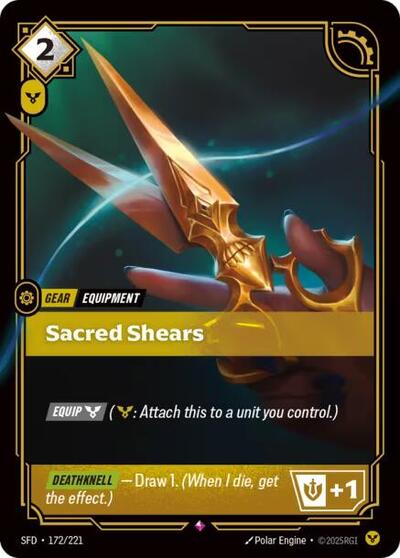 Sacred Shears - Foil