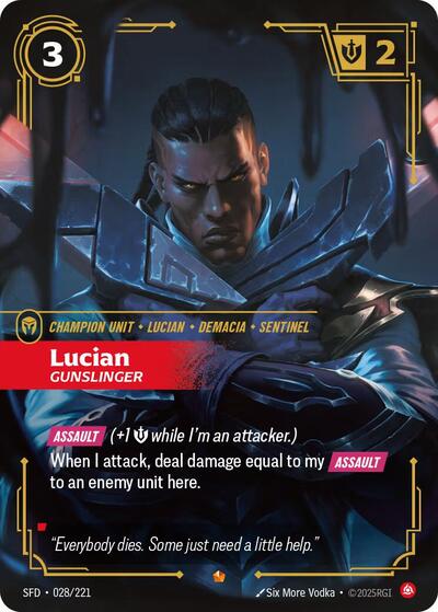 Lucian - Gunslinger - Foil