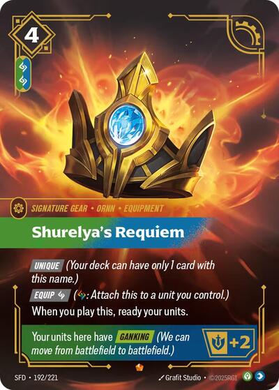 Shurelya's Requiem - Foil