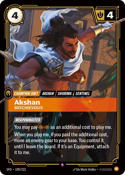 Akshan - Mischievous - Foil