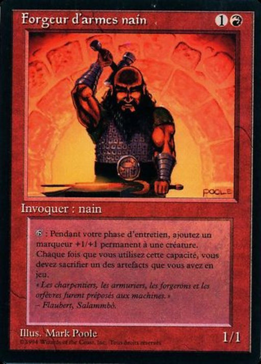 Forgeur d'armes nain - Dwarven Weaponsmith