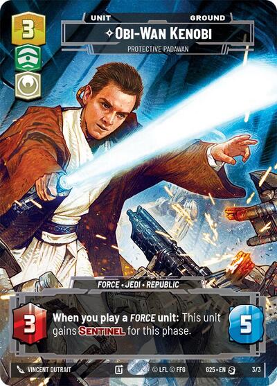 Obi-Wan Kenobi - Protective Padawan - Foil