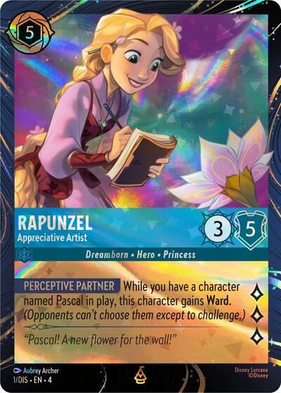 Rapunzel - Appreciative Artist - Foil