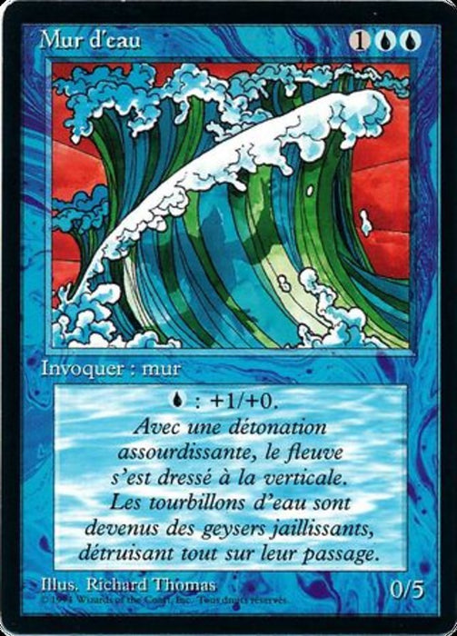 Mur d'eau - Wall of Water