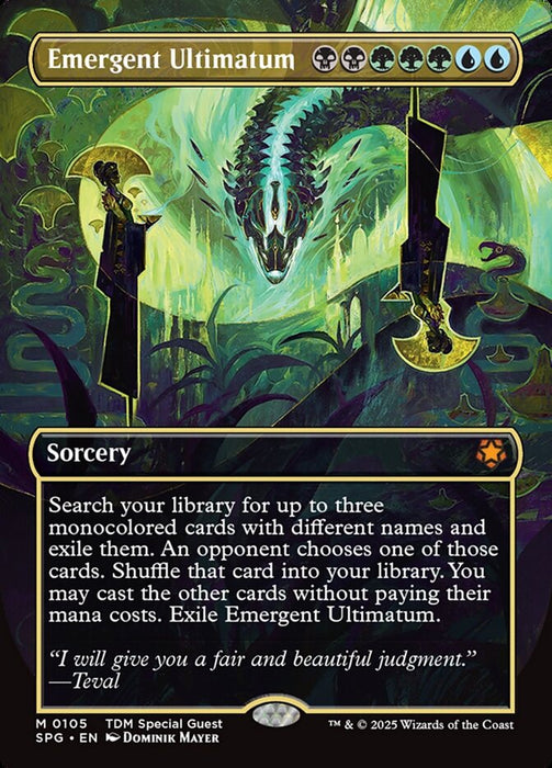 Emergent Ultimatum - Borderless (Foil)