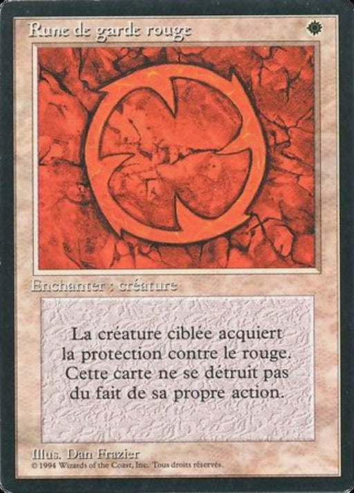Rune de garde rouge - Red Ward