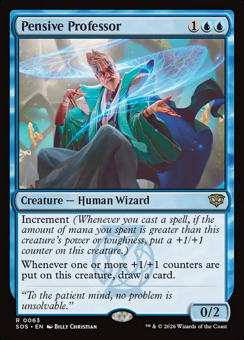 Pensive Professor (Foil)