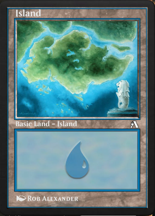 Island - Retro Frame
