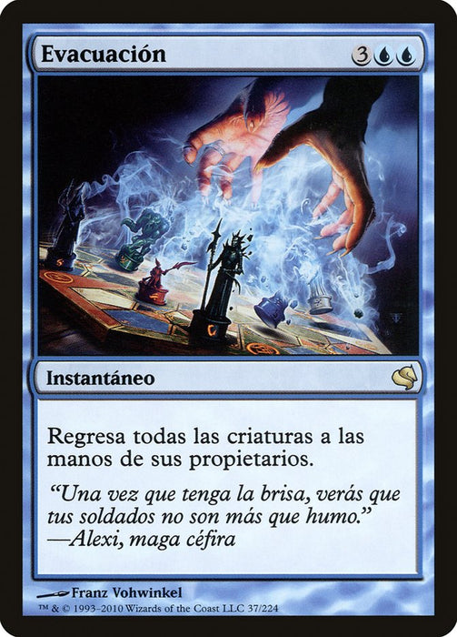 Evacuación - Evacuation