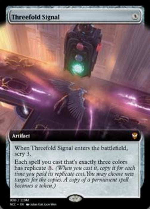Threefold Signal (Foil)