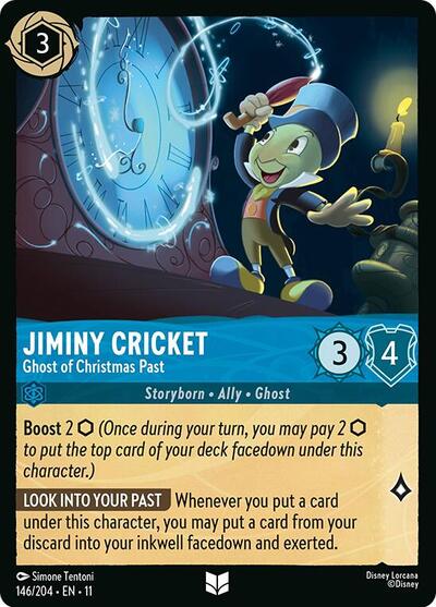 Jiminy Cricket - Ghost of Christmas Past - Foil