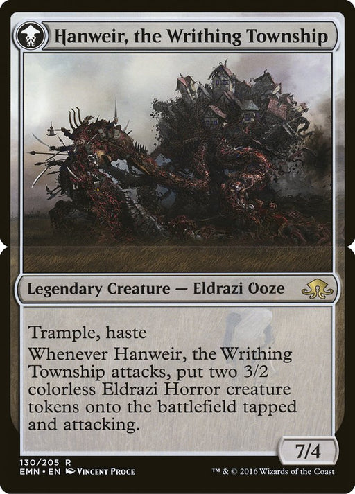Hanweir, the Writhing Township - Mooneldrazidfc (Foil)