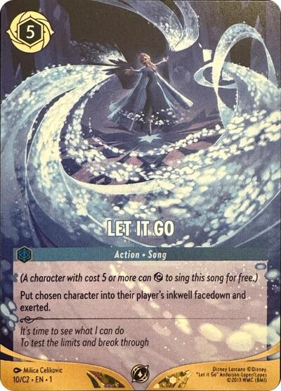 Let It Go (Disney Lorcana Challenge) - Foil