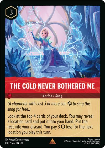 The Cold Never Bothered Me (Enchanted) - Foil