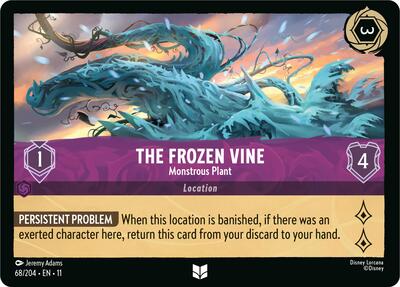 The Frozen Vine - Monstrous Plant - Foil