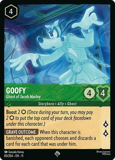 Goofy - Ghost of Jacob Marley - Foil