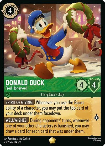 Donald Duck - Fred Honeywell - Foil