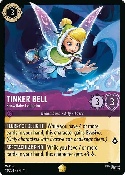 Tinker Bell - Snowflake Collector - Foil