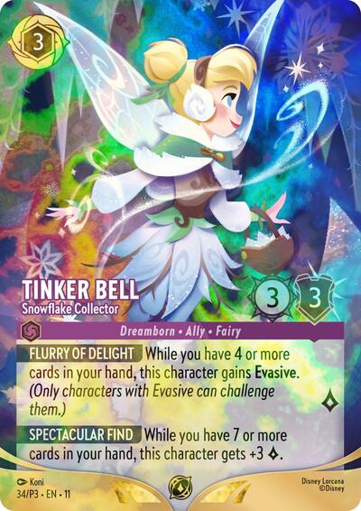 Tinker Bell - Snowflake Collector (Store Championship) - Foil