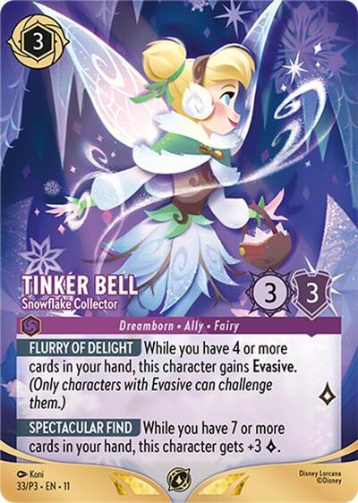 Tinker Bell - Snowflake Collector (Store Championship Participant) - Foil