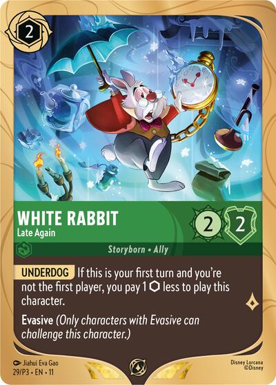 White Rabbit - Late Again - Foil