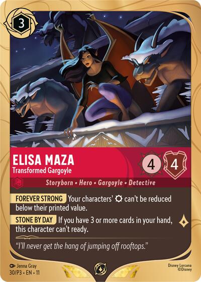 Elisa Maza - Transformed Gargoyle - Foil