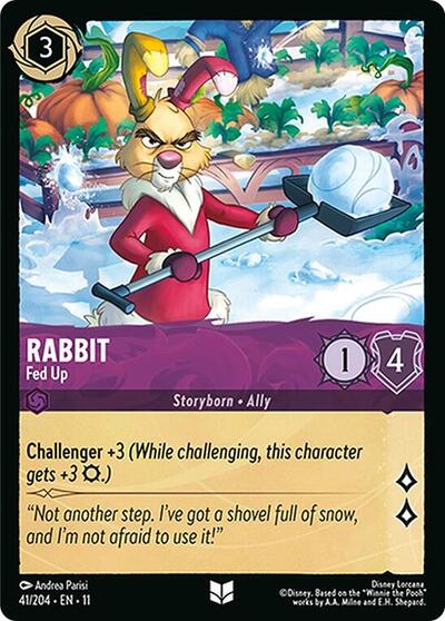 Rabbit - Fed Up - Foil