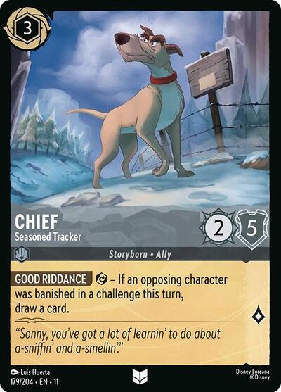 Chief - Seasoned Tracker - Foil