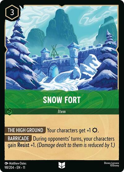 Snow Fort - Foil