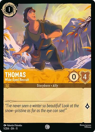 Thomas - Wide-Eyed Recruit - Foil