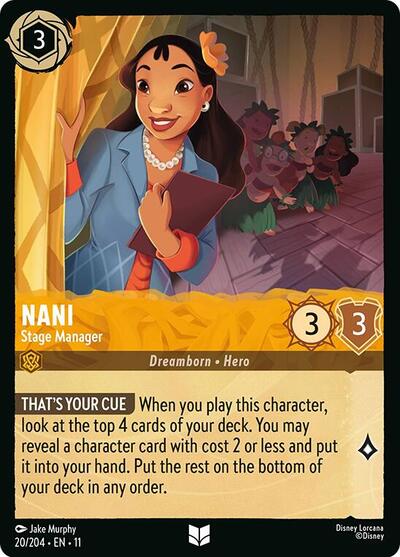 Nani - Stage Manager - Foil
