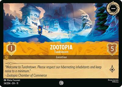 Zootopia - Tundratown - Foil
