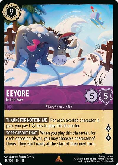 Eeyore - In the Way - Foil