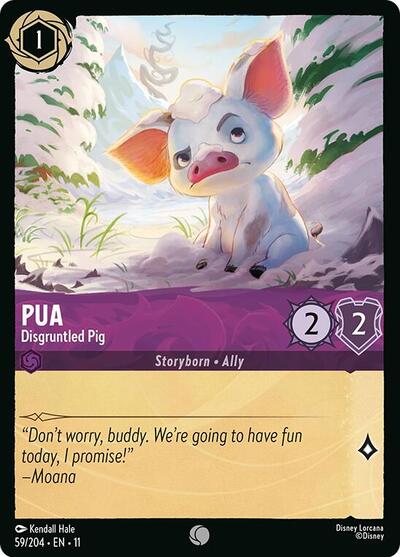 Pua - Disgruntled Pig - Foil