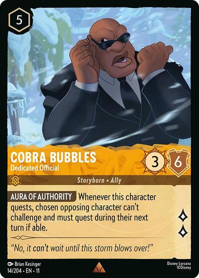 Cobra Bubbles - Dedicated Official - Foil