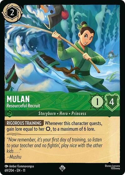 Mulan - Resourceful Recruit - Foil