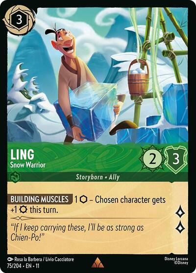 Ling - Snow Warrior - Foil