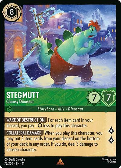 Stegmutt - Clumsy Dinosaur - Foil