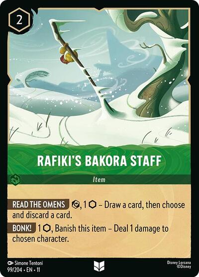Rafiki's Bakora Staff - Foil